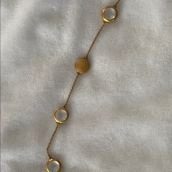 Coach Gold and Clear Bead Necklace - Picture 2 of 5